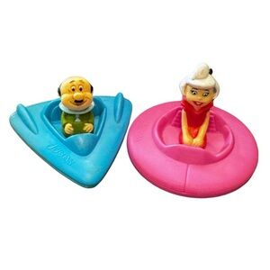 The Jetsons Wendy’s Kids Meal Toys 1989 Mr. Cosmo & Judy